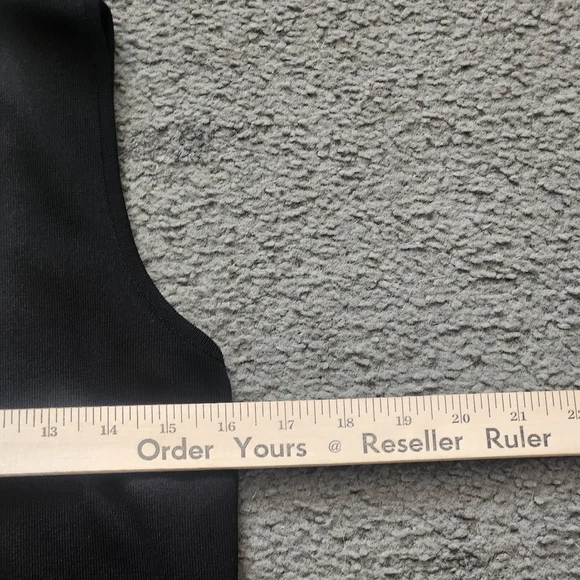 MISOOK Womens Tank Top Medium Black Sleeveless Summer Mock Neck - Picture 8 of 9